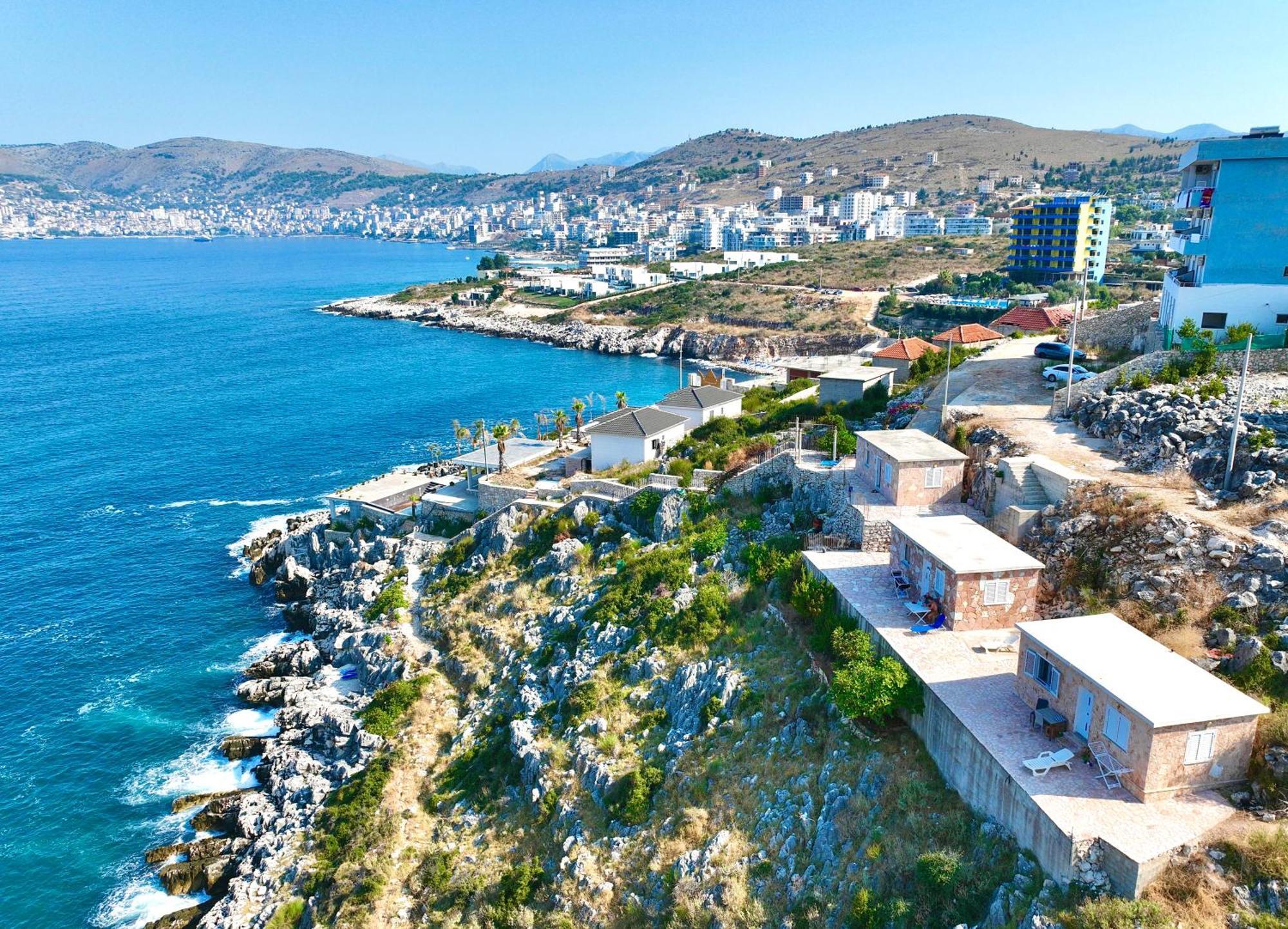 Prive Hill Saranda Villa Ngoại thất bức ảnh