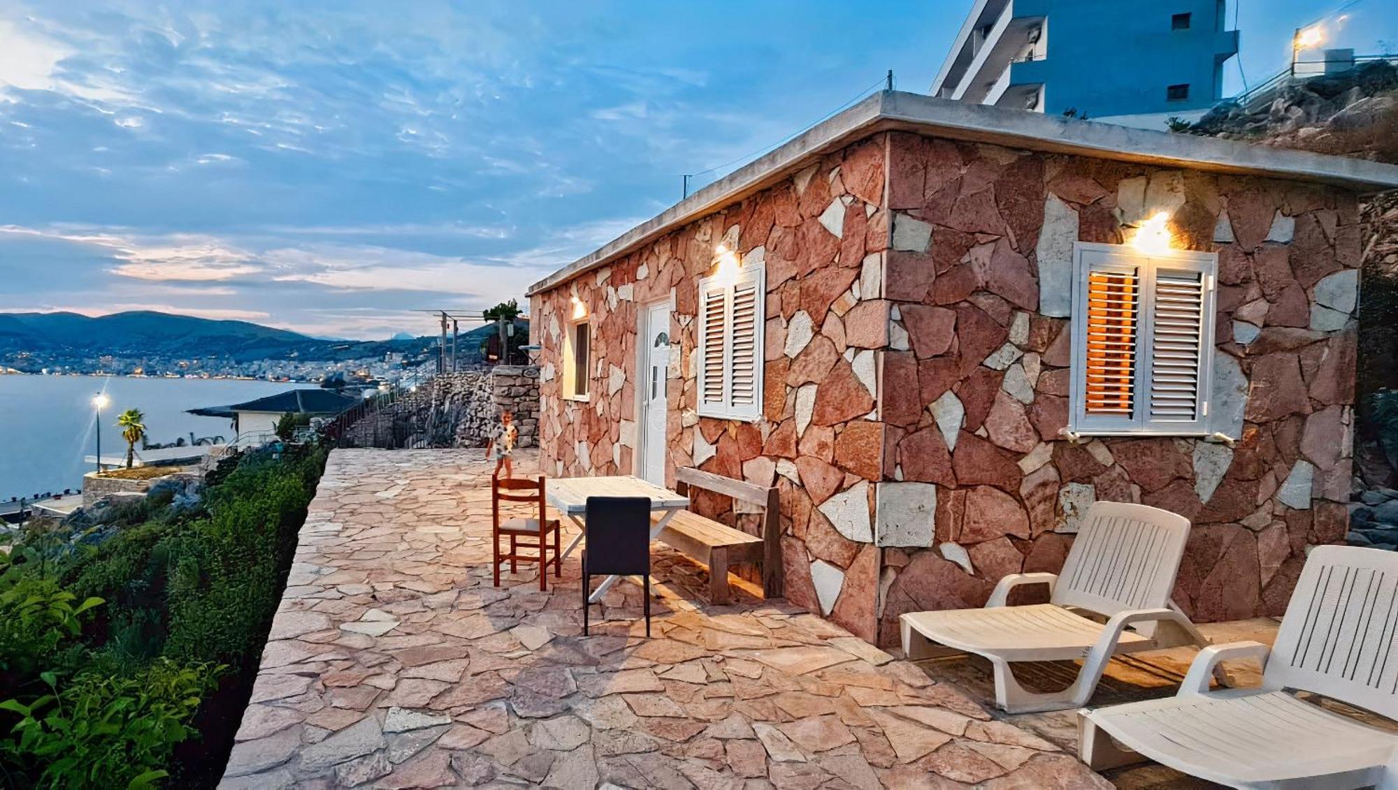 Prive Hill Saranda Villa Ngoại thất bức ảnh